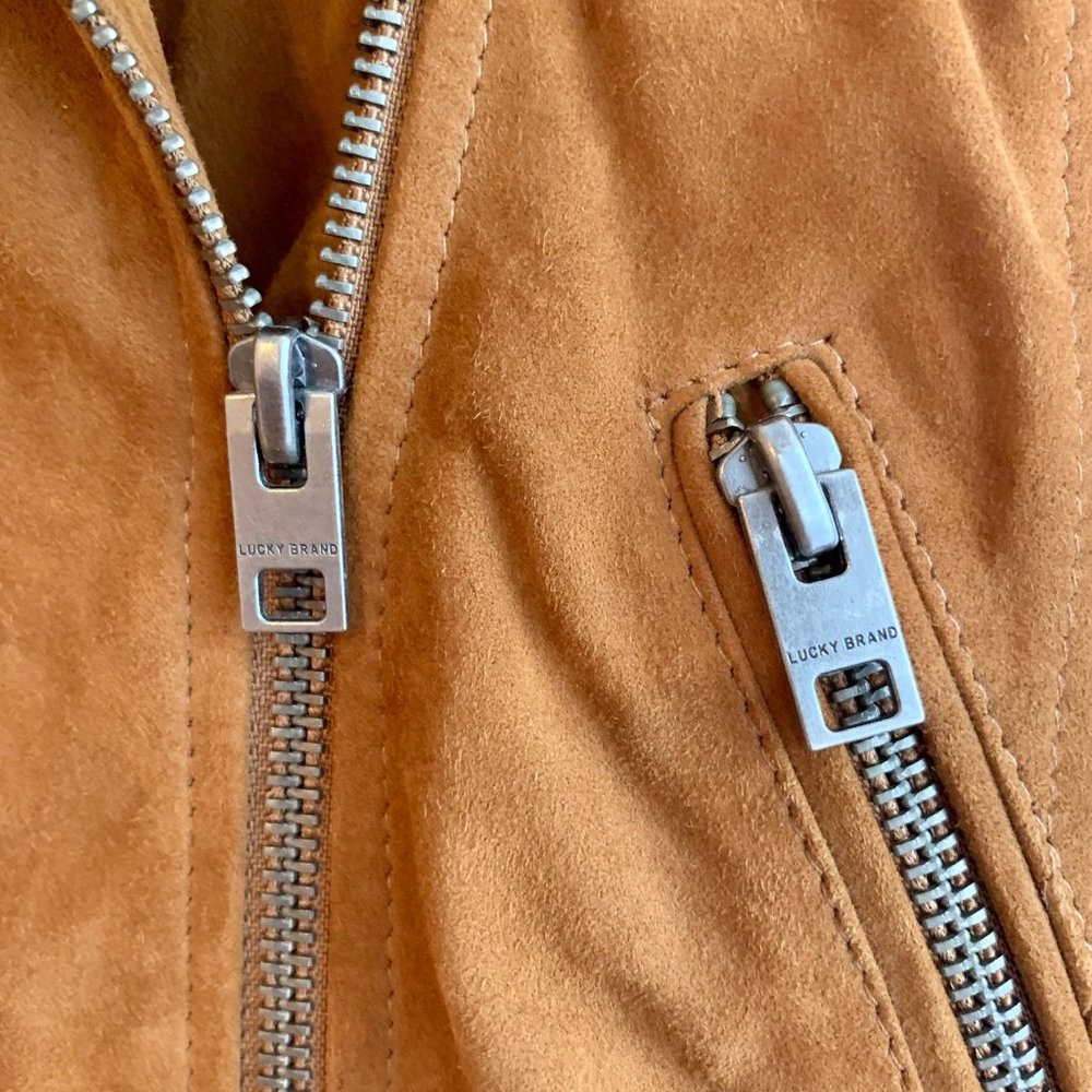 Suede Moto Jacket - image 4